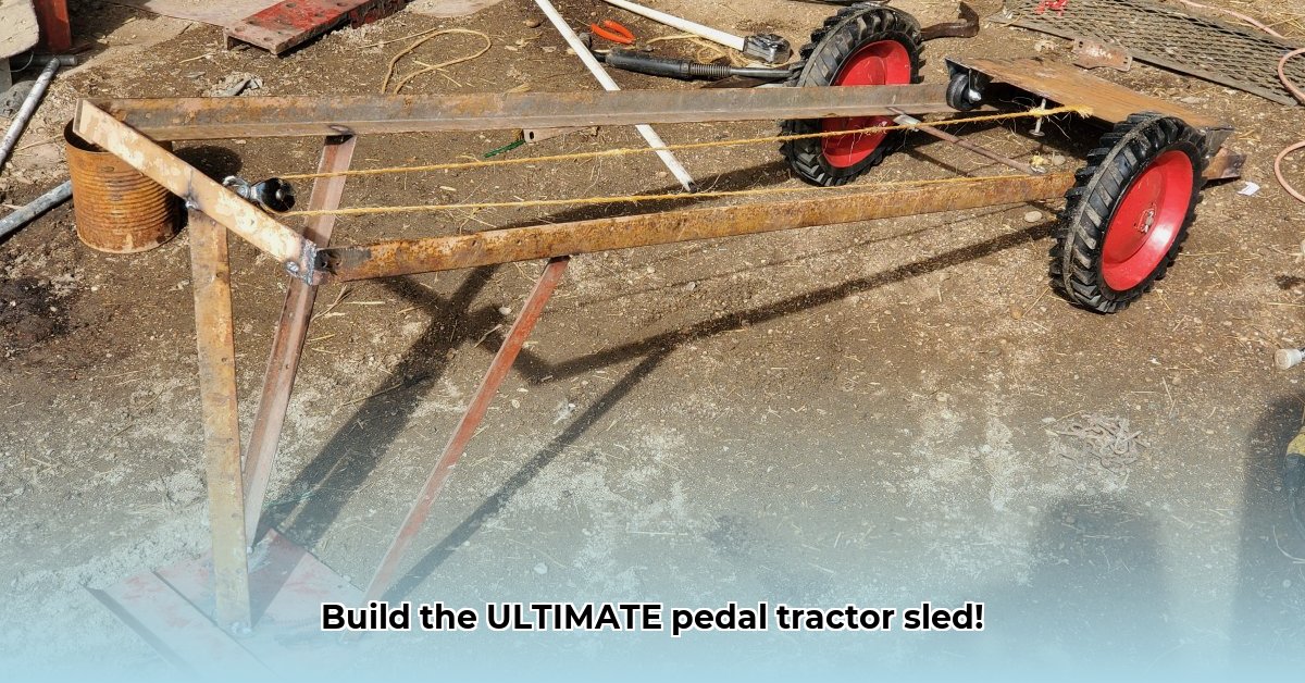 pedal-tractor-pulling-sled